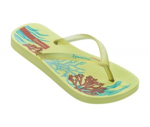 Ipanema Ana Glossy Infradito Bambino Gialle Rosa | XVKO97128