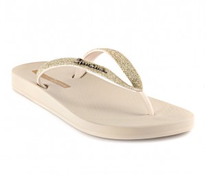 Ipanema Ana Sparkle Infradito Donna Beige | DWFV36518