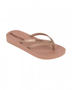 Ipanema Bossa Soft Infradito Donna Rosa Metal Rosa | VRXD98237