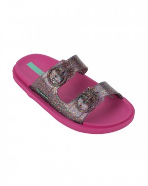 Ipanema Follow Ciabatte Bambino Rosa Rosa | VYXG37824