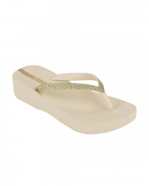 Ipanema Mesh Chic Infradito Donna Beige | IECN09481