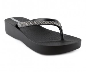 Ipanema Mesh Infradito Donna Nere Grigie | JYEG70859