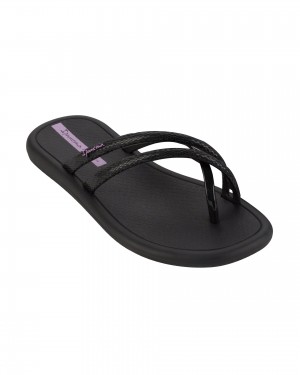 Ipanema Meu Sol Rasteira Infradito Donna Nere | XOFN93251