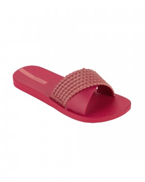 Ipanema Street Ciabatte Donna Rosse Rosse | QBIM61349