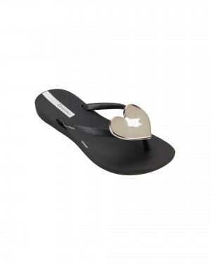 Ipanema Wave Heart Infradito Bambino Nere Nere | MVUF90653